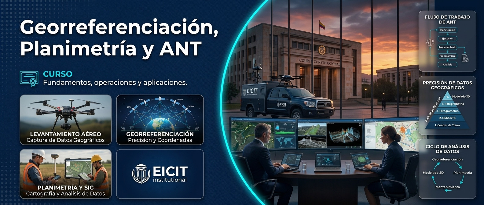 Georreferenciación, planimetría y ANT