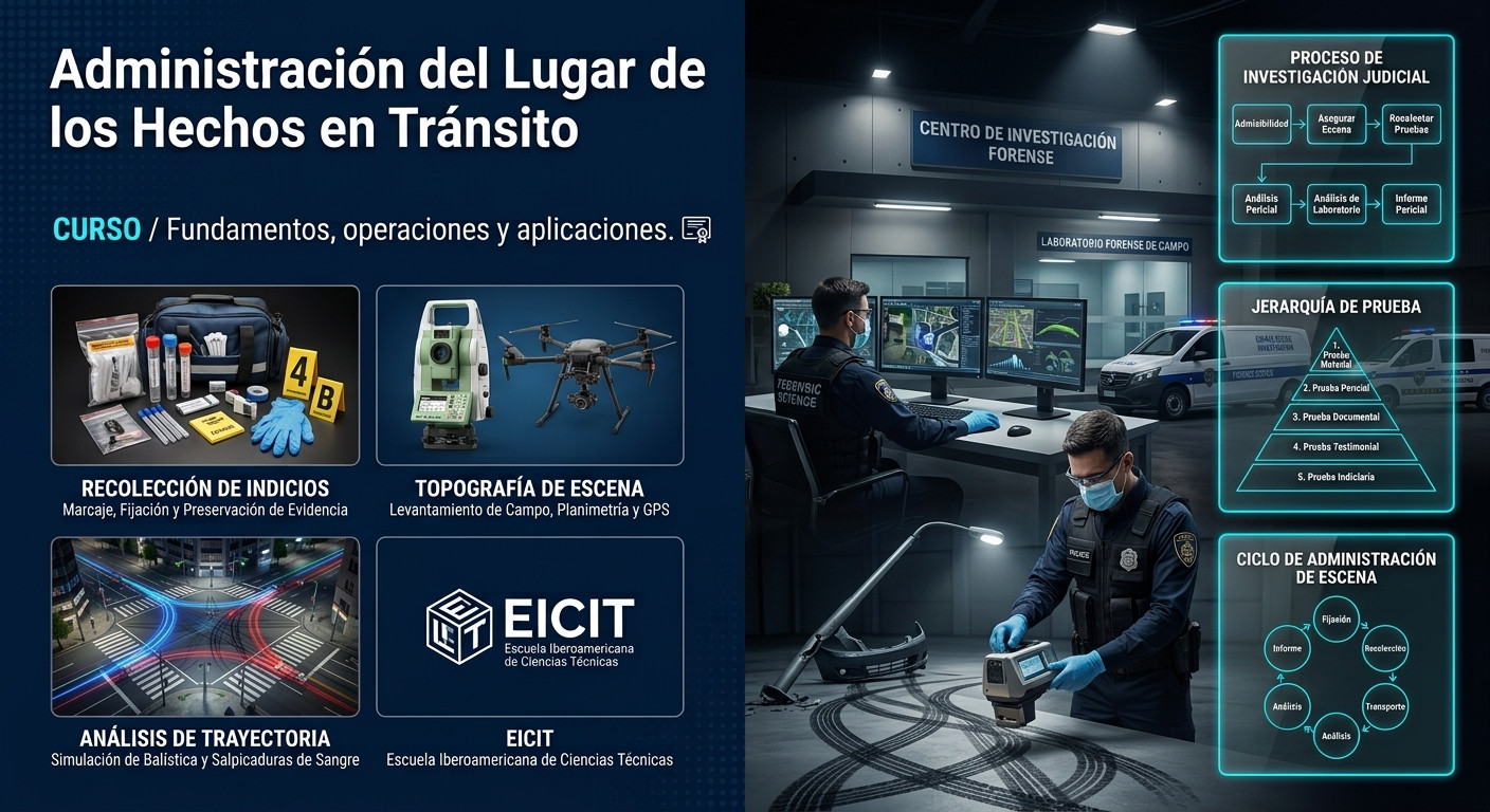 Administración del Lugar de los Hechos en Tránsito